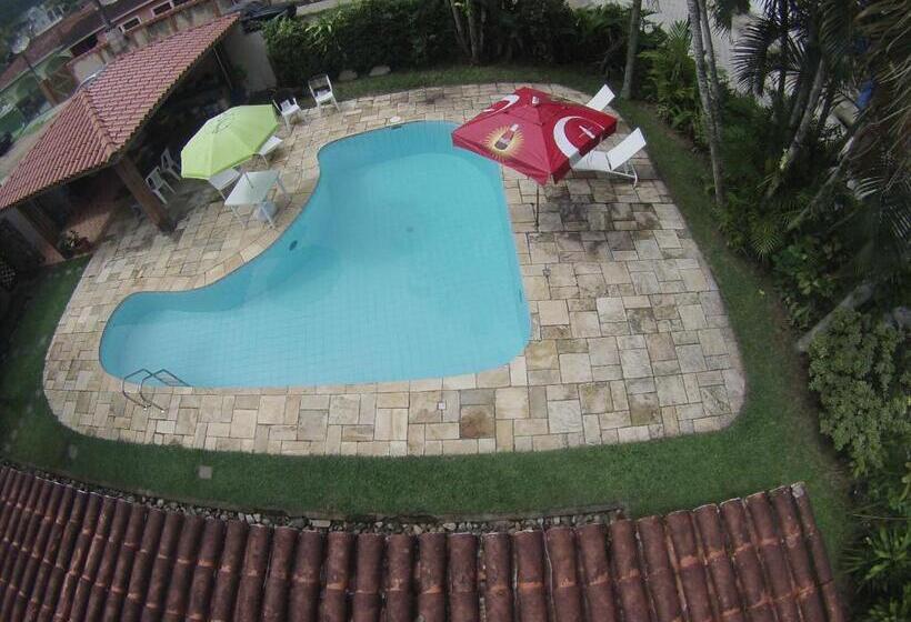 هتل Pousada Na Praia Ubatuba