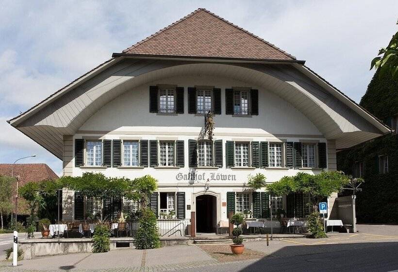 酒店 Gasthof Lowen Worb Bei Bern
