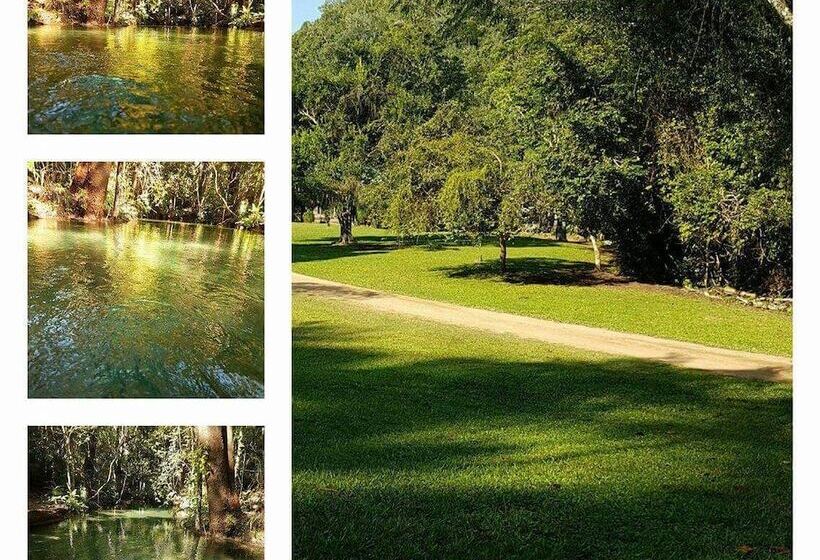 בית מלון כפרי Martz Farm Treehouses & Cabanas