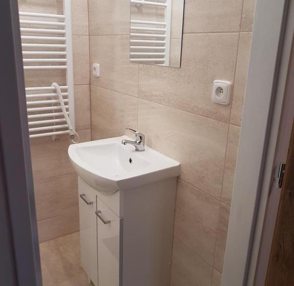 膳宿费 Apartmán 1, Třílůžkový S Přistýlkou S Kuchyní A Koupelnou