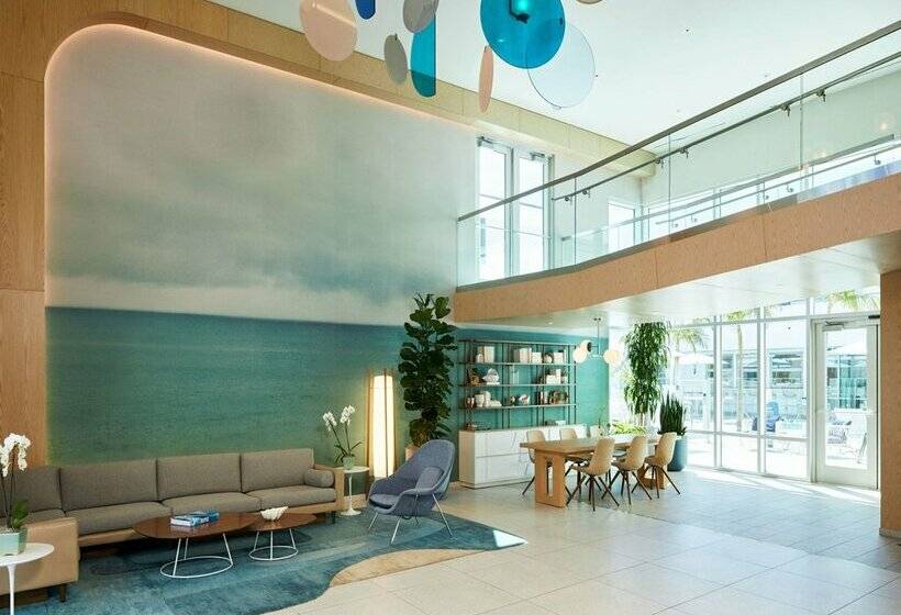 בית מלון כפרי Courtyard By Marriott Santa Barbara Downtown