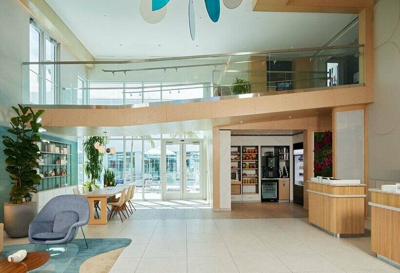 בית מלון כפרי Courtyard By Marriott Santa Barbara Downtown