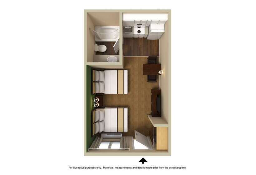 ホテル Extended Stay America Suites  Fresno  North