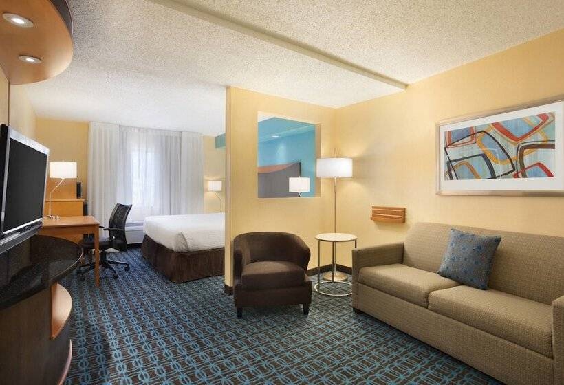 هتل Fairfield Inn & Suites Fort Worth University Drive
