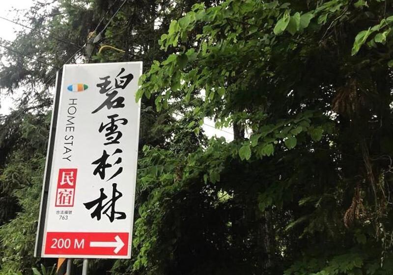 تختخواب و صبحانه Xitou Bi Xue Shan Lin Homestay