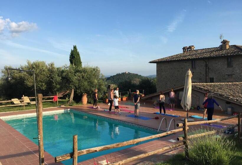 بنسيون Casale Sostenibile Per Famiglie E Gruppi Cibottola Pg