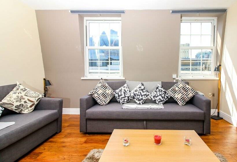 City View Flat At Liverpool St Brick Ln