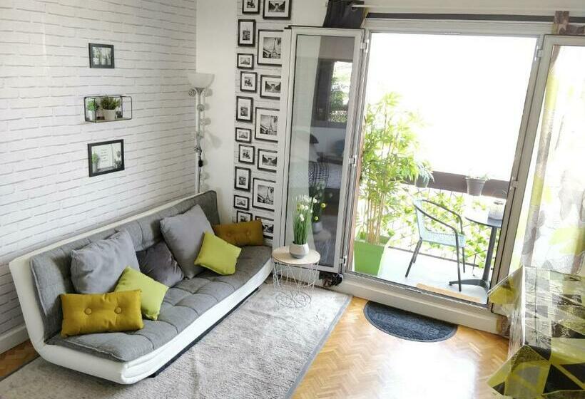 Le Parisien T1antony Berny By Beds4wanderlust   35m2 Avec Balcon   Aéroport Orly 5miles   Train Stat