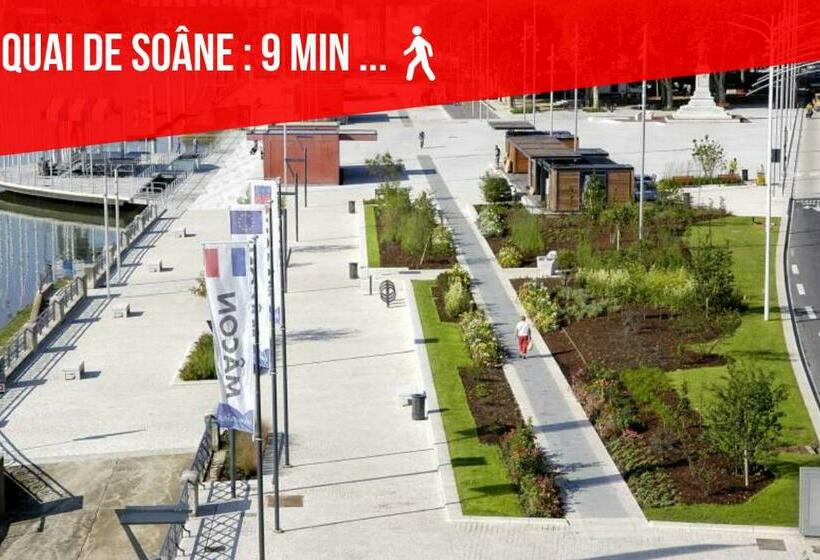 Mâcon   Gare   Centre Ville   Parking   Cosy   Wifi