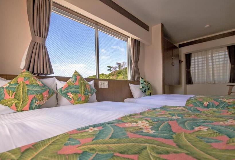 בית מלון כפרי Aqua Resort In Chatan