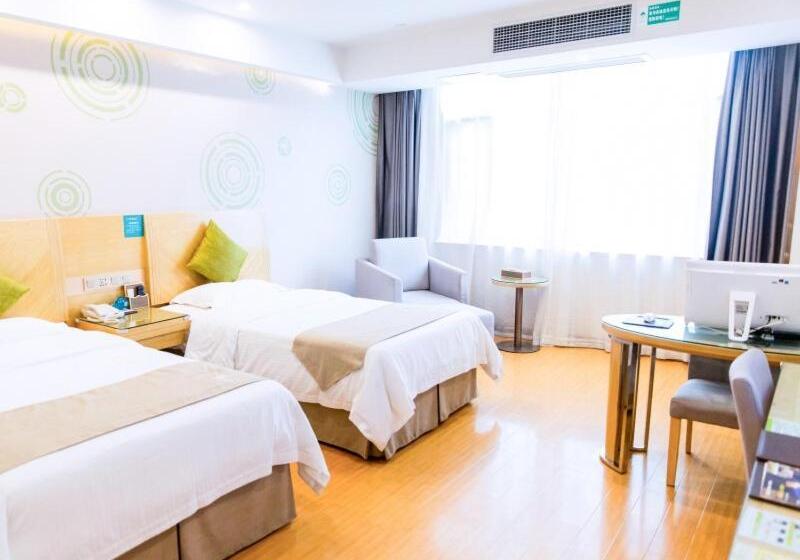 בית מלון כפרי Greentree Inn Anhui Fuyang Yingshang Yingyang Road Suzhou Manor Business