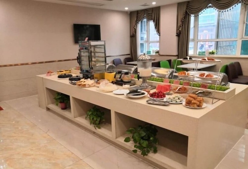 בית מלון כפרי Greentree Inn Anhui Fuyang Yingshang Yingyang Road Suzhou Manor Business