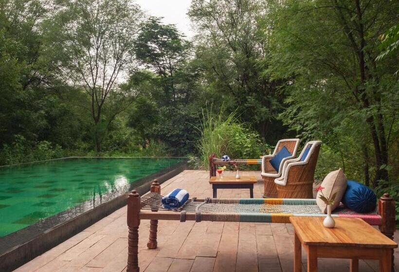 منتجع Trees N Tigers Luxury Wildlife Lodge