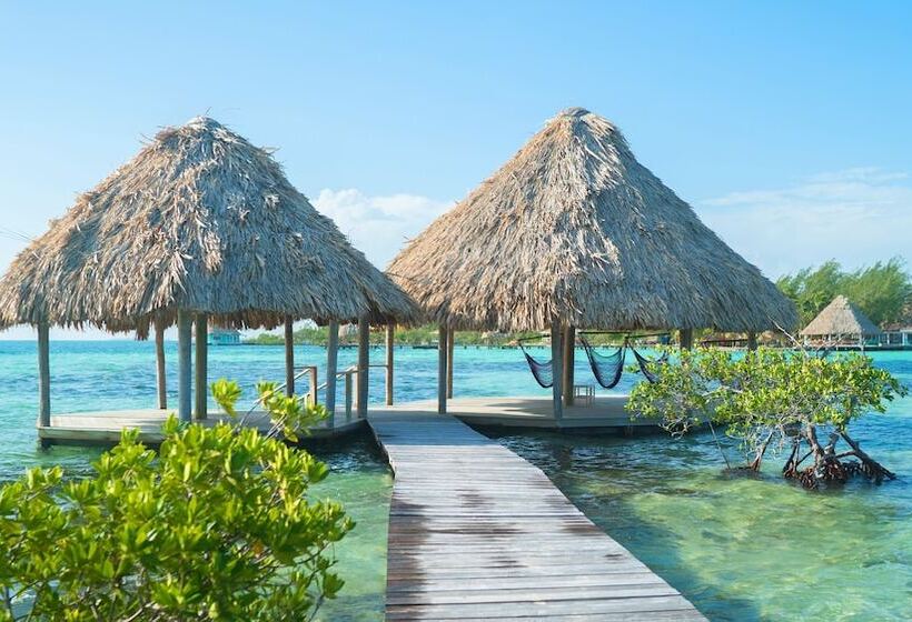 בית מלון כפרי Thatch Caye, A Muy Ono Resort