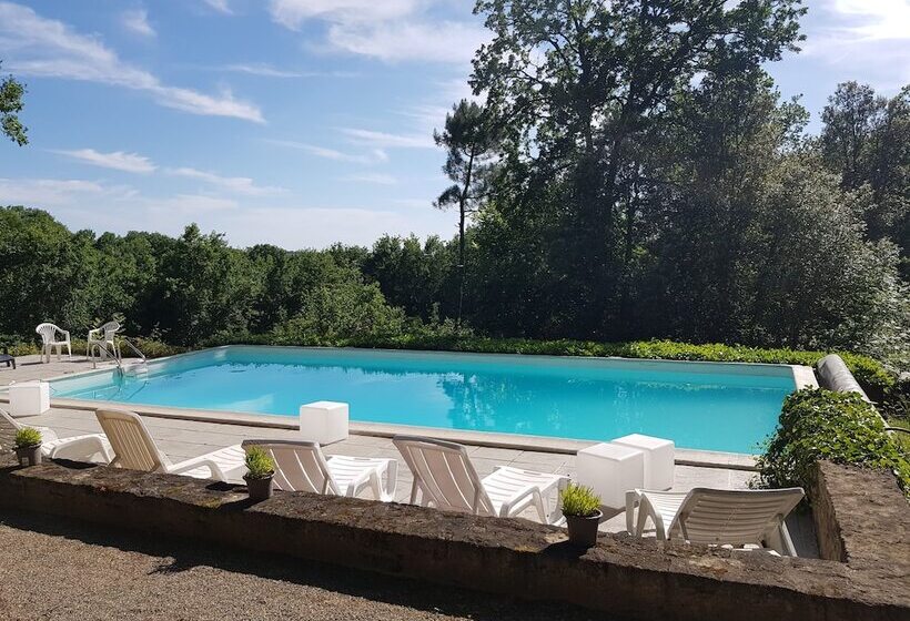 住宿加早餐  Gîte Le Nieudegat Chambre Et Table D Hôte Piscine Climatisation Proche De Sarlat Au Coeur De La Natu