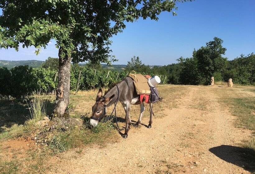 צימר Un Chemin En Quercy