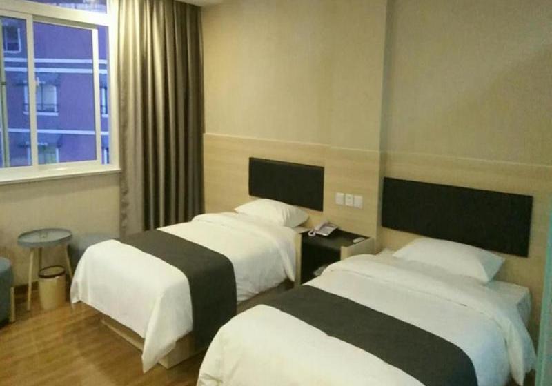 호텔 Thank Inn Plus Shandong Zaozhuang City Shizhong District Zhongtian Pedestrian Street