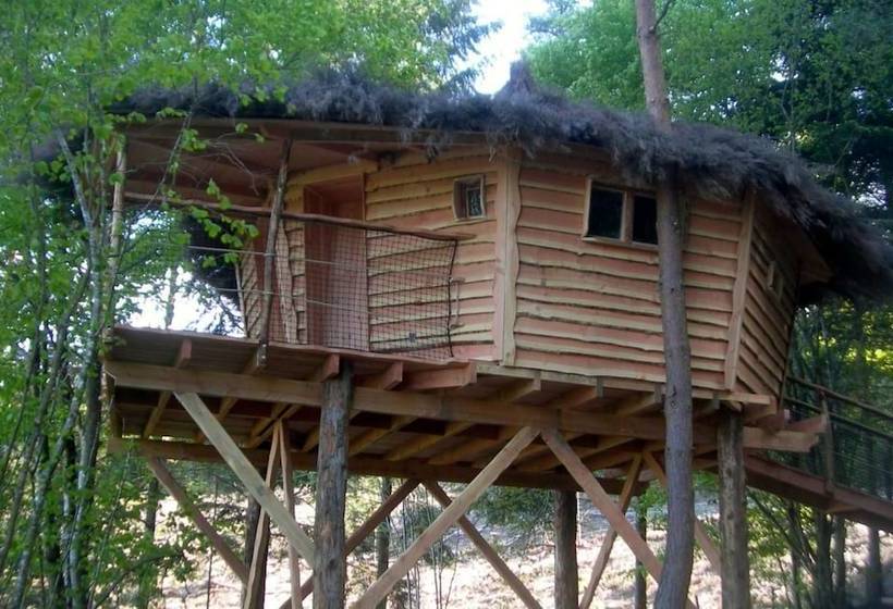 住宿加早餐  Cabanes Et Yourtes De La Vallée De L Ance