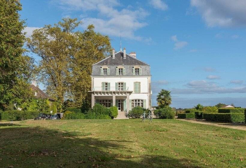 민박 Chateau Du Bec Du Gave