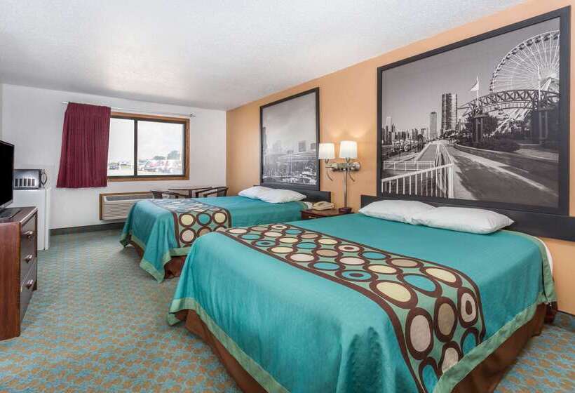 汽车旅馆  Super 8 By Wyndham Bourbonnais/kankakee Area