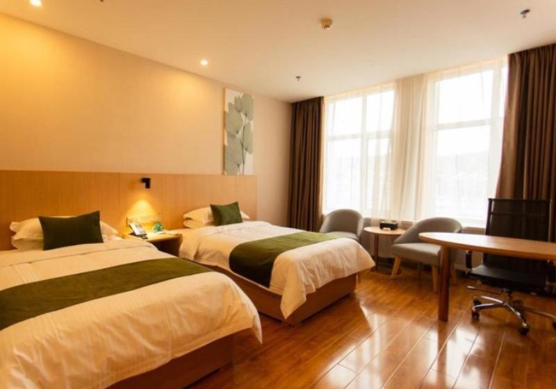 酒店 Greentree Inn Pingliang Jinding Times Square