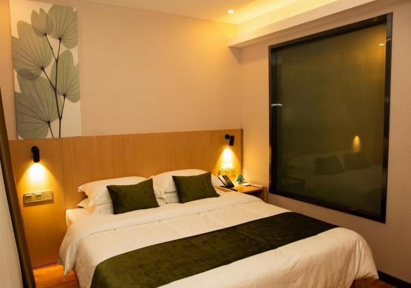 酒店 Greentree Inn Pingliang Jinding Times Square