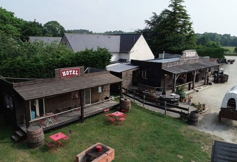 פנסיון Le Ranch De Calamity Jane Tipis D Hôtes