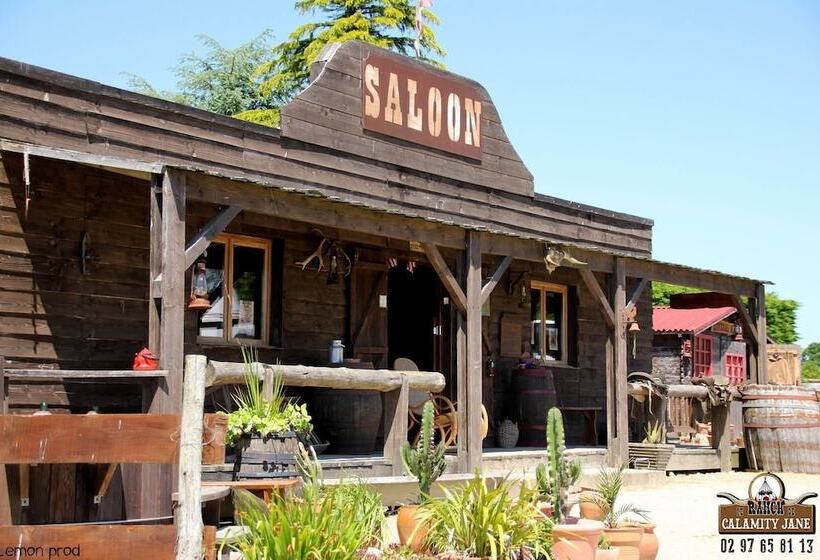 פנסיון Le Ranch De Calamity Jane Tipis D Hôtes
