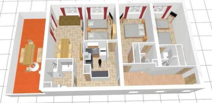 בית מלון כפרי Apart Hôtel Les 4 Sources