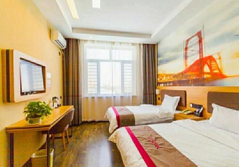酒店 Thank Inn Chain  Inner Mongolia Huhhot New District Exhibition Hall East Road Happiness Community
