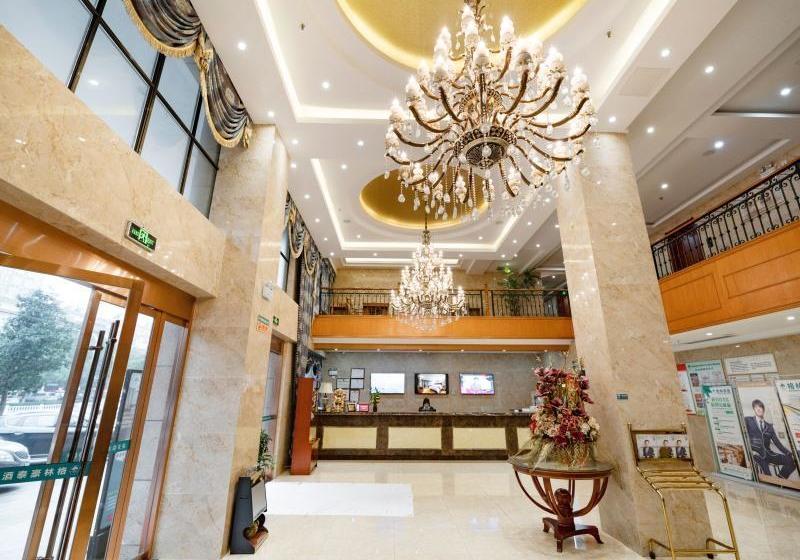 فندق Greentree Inn Anhui Chizhou Qingyang Miaoqian Road Rongxing Building Business
