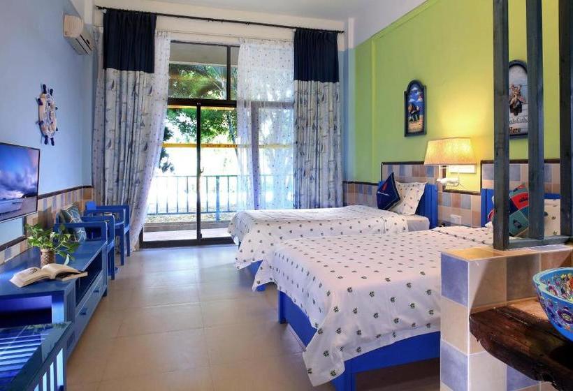 בית מלון כפרי Forest Inn Ri Yue Bay Surf Branch