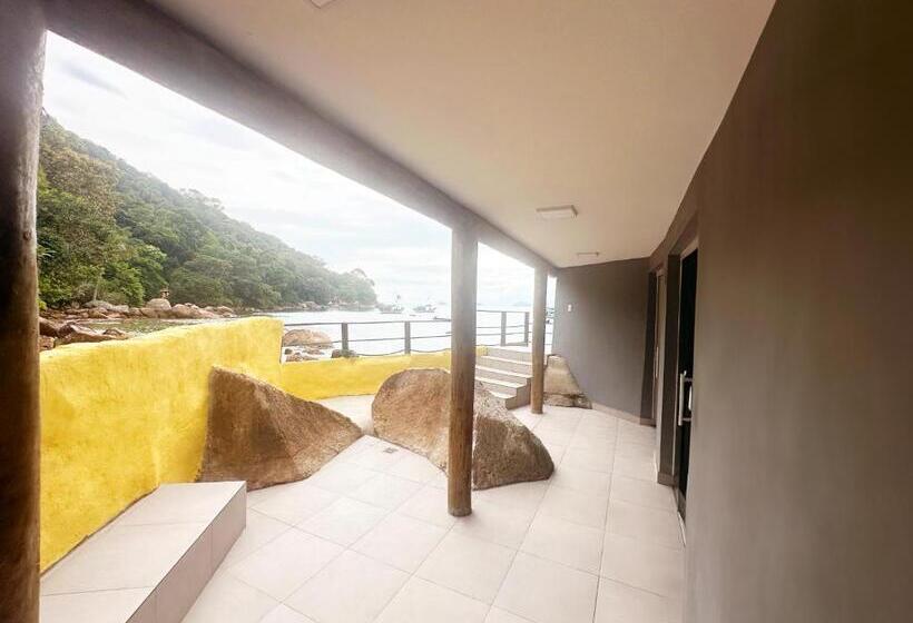 פונדק Pousada Sobre As Ondas De Picinguaba