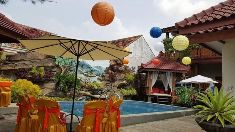 ベッドアンドブレックファースト Marry Ind Gunung Kawi Guest House Malang