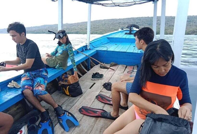 민박 Taman Menjangan Homestay By Snorkelingmenjangan