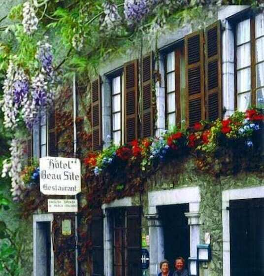 호텔 Logis Hôtel Beau Site