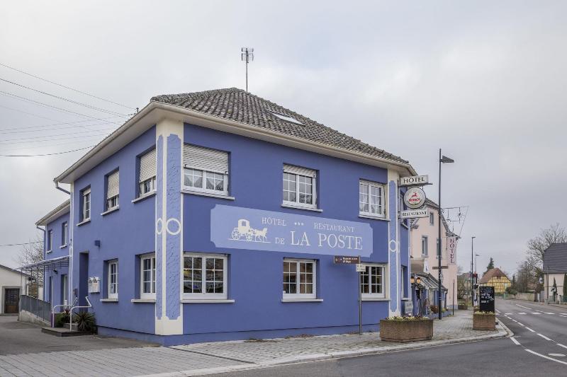 Отель Restaurant De La Poste Mulhouse Ottmarsheim