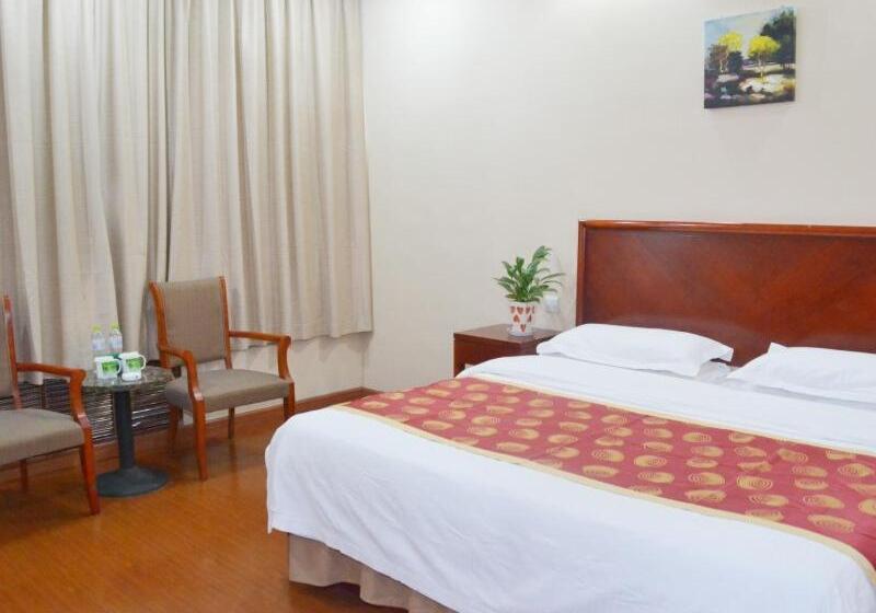 בית מלון כפרי Greentree Inn Shandong Laiwu West Laiwu Road Express