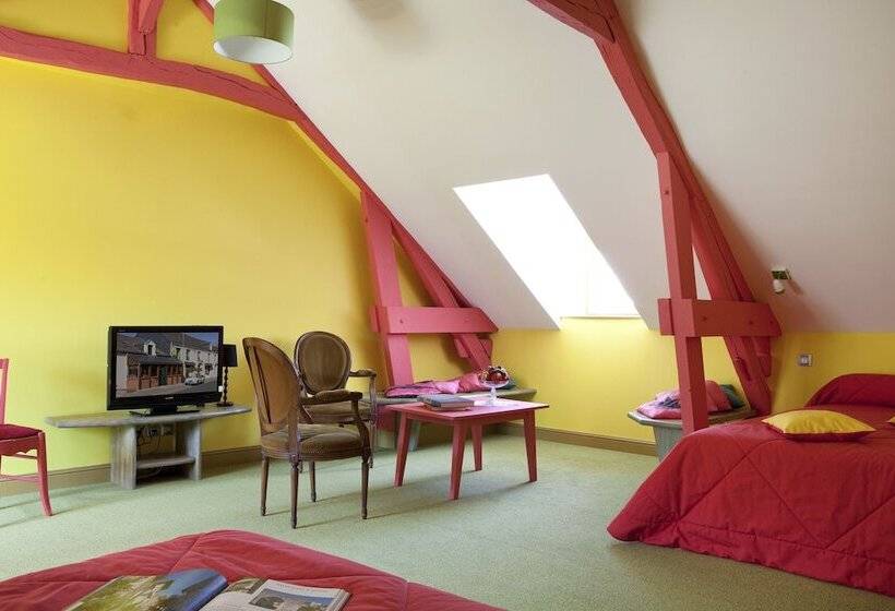 호텔 Logis Hôtel ô En Couleur