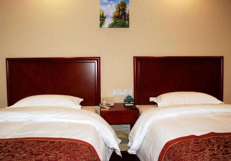 酒店 Greentree Inn Shandong Weifang Linqu Zhanqian Road Luchuan Business