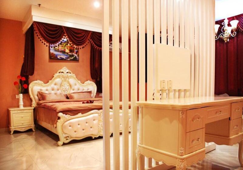 酒店 Greentree Inn Shandong Weifang Linqu Zhanqian Road Luchuan Business