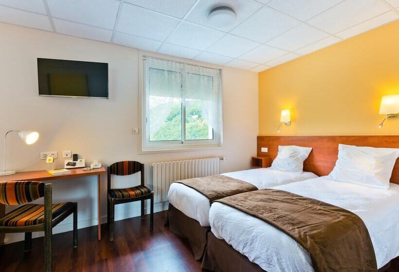 酒店 Logis Hôtel Belle Vue
