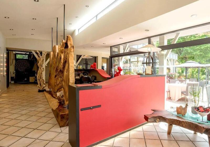酒店 Logis Hôtel Restaurant Chez Nous
