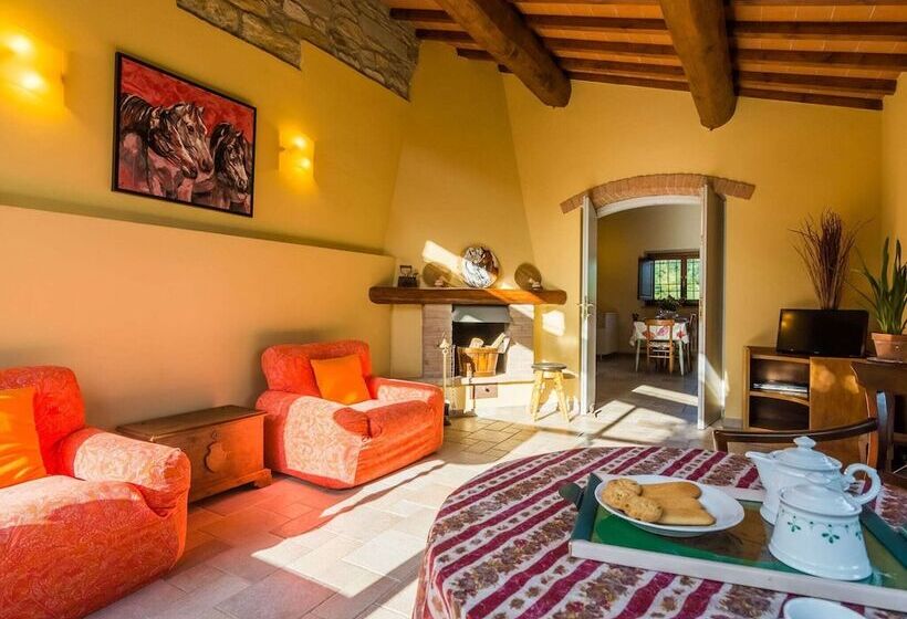 Beautiful Cottage In Dicomano With Swimming Pool