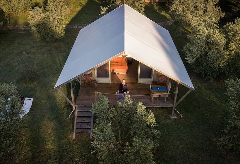 ホテル Bio Glamping Toscana Luxury Tents