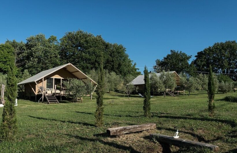 ホテル Bio Glamping Toscana Luxury Tents
