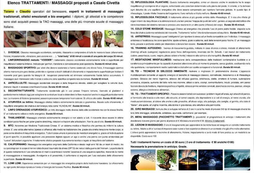 مبيت وإفطار Casale Civetta