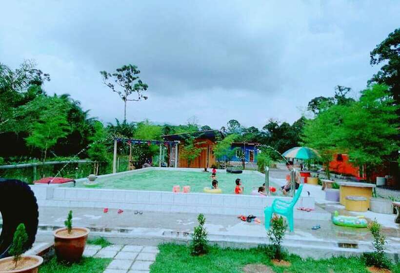 هتل 5 Stone Cabin Chalet