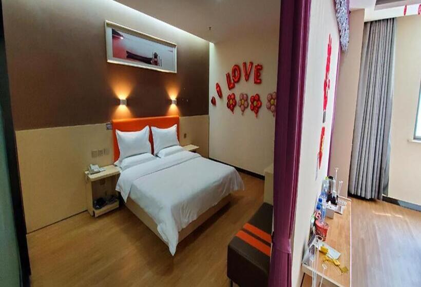 בית מלון כפרי 7days Premium Qingzhou Development Zone Wanlong Shopping Center Branch