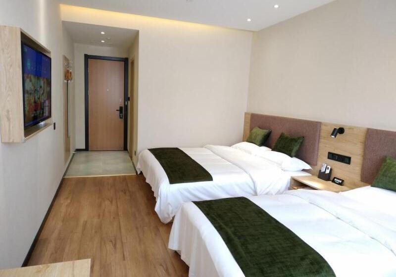 בית מלון כפרי Greentree Inn Lanzhou Donghu Square Provincial People S Hospital